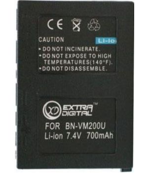ExtraDigital Аккумулятор для JVC BN-VM200U - DV00DV1327