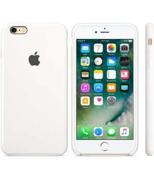 Apple iPhone 6s Plus Silicone Case White (High Copy)