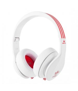 Monster Adidas Originals Limited Over-Ear White and Red over White