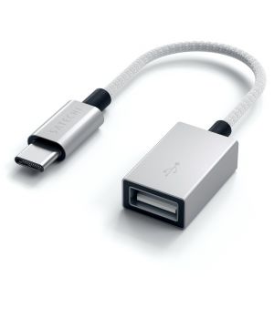 Satechi Type-C to Type-A Cabled Adapter Silver (ST-TCCAS)