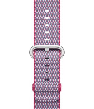 Apple Watch 42mm Berry Check Woven Nylon (MQVN2)