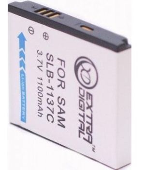 ExtraDigital Аккумулятор для Samsung SLB-1137C, Li-ion, 1100 mAh - DV00DV1326