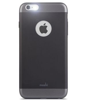 Moshi iGlaze Slim Hard Shell Case Graphite Black for iPhone 6 Plus/6S Plus (99MO080001)