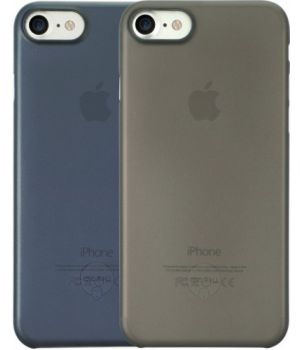 Ozaki O!coat 0.3 Jelly 2in1 iPhone 7 Black and Dark Blue (OC720KD)