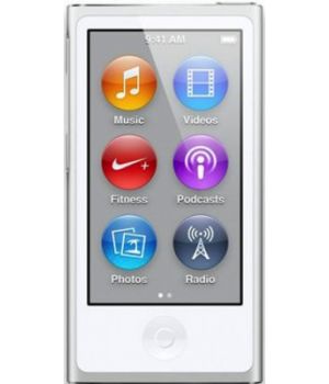 Apple iPod nano 7Gen 16GB White/Silver (MKN22)