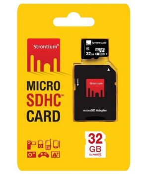 Stronium Micro SDHC card 32G class 10 + adapter