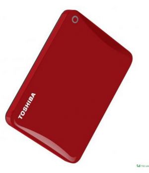 Toshiba Canvio Connect II 500GB USB3.0/Red (HDTC805ER3AA)
