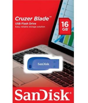 SanDisk 16 GB Cruzer Blade Blue Electric (SDCZ50C-016G-B35BE)