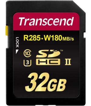 Transcend 32 GB SDHC UHS-II U3 Ultimate TS32GSD2U3