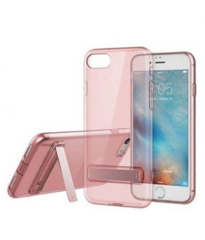 ROCK Slim Jacket iPhone 7 Transparent Pink