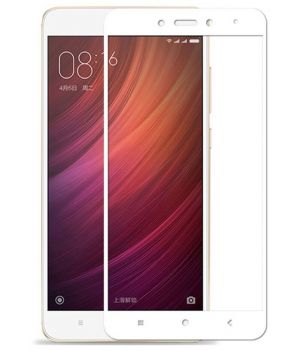 Simple Case 3D Glass for Xiaomi Redmi 4 White