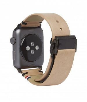 Decoded Leather Strap Sand for Apple Watch 42mm (D7AW42SP2SA)
