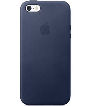Apple iPhone SE Leather Case Midnight Blue (MMHG2)