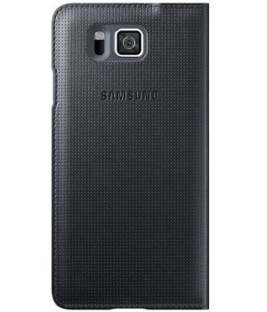 Samsung Flip Cover for Galaxy Alpha G850 (EF-FG850BBEGRU) Black