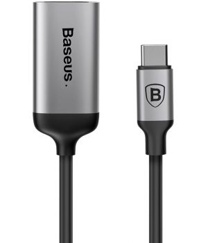 Baseus C-Video Type-C to HDMI Female Joint Adapter Dark Gray (CATCY-A0G)