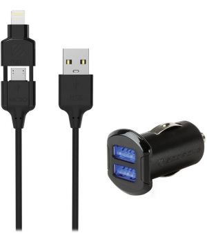 Scosche strikeDRIVE pro 12W + 12W Car Charger (I3MC242M)