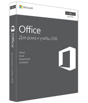 Microsoft Office Mac Home and Student 2016 Russian Medialess P2 (GZA-00943)
