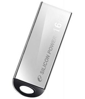 Silicon Power 16 GB Touch 830 Silver (SP016GBUF2830V3S)