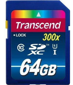Transcend 64 GB SDXC UHS-1 Premium TS64GSDU1
