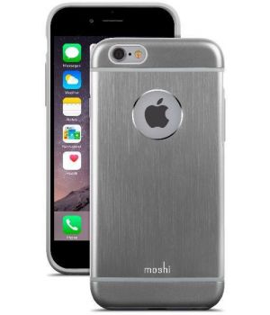 Moshi iGlaze Armour Metallic Case Jet Silver for iPhone 6 4.7" (99MO079201)
