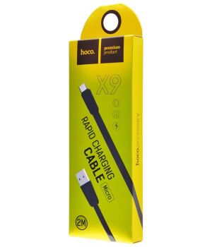 Hoco X9 Rapid Micro-USB Cable (2m) Black