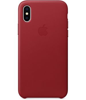 Apple iPhone X Leather Case (PRODUCT)RED (MQTE2)