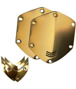 V-Moda Crossfade Over-Ear Headphone Metal Shield Kit gold