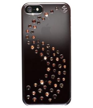 Bling My Thing Swarovski Brown Metallic Mirror Milky Way Autumn Leaves Mix for iPhone 5/5S/SE (BMT-22-15-02-38)
