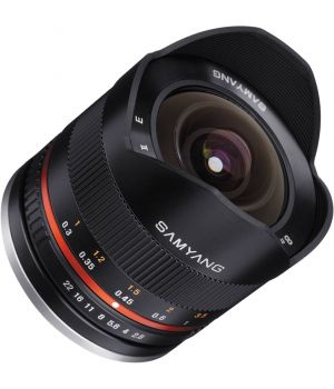 Samyang 8mm f/2.8 UMC Fish-eye Fuji XF II Black