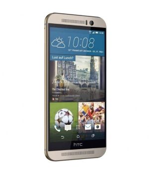 HTC One M9s Gold on Silver