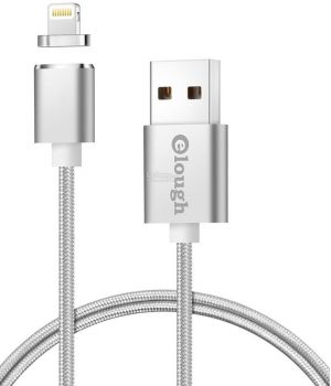 Elough Magnetic Cable Lightning to USB Silver