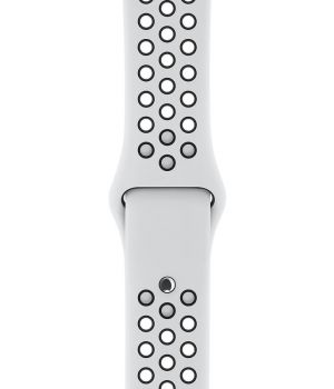 Apple Watch Nike+ 38mm Pure Platinum/Black Nike Sport Band (MQWH2)