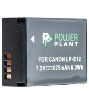 PowerPlant Aккумулятор для Canon LP-E12 (875 mAh) - DV00DV1311