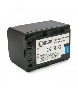 ExtraDigital Аккумулятор для Sony NP-FV70, Li-ion, 2100 mAh - DV00DV1272