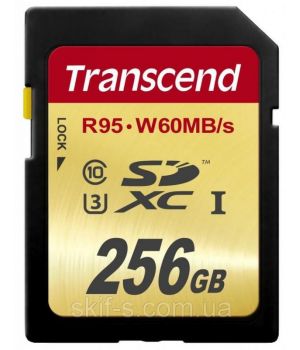 Transcend 256 GB SDXC UHS-I U3 TS256GSDU3