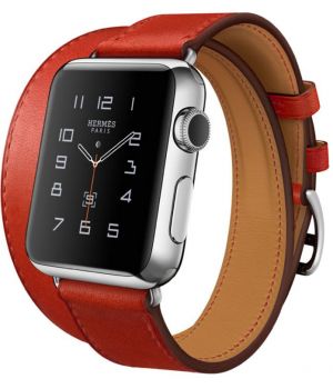 Apple Watch Hermes Double Tour 38mm with Capucine Leather Band