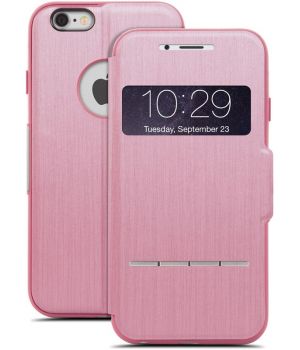 Moshi Sensecover Touch Sensitive Flip Case Rose Pink for iPhone 6 Plus/6S Plus (99MO072005)
