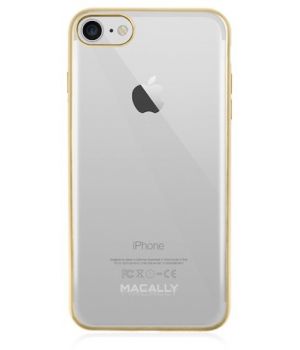 Macally Back Cover Gold for iPhone 7 (LUXRP7M-GO)