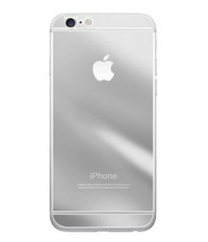Simple Case Premium Mirror Tempered Glass Silver for iPhone 6 Plus