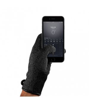 Mujjo Refined Touchscreen Gloves M/L чёрные