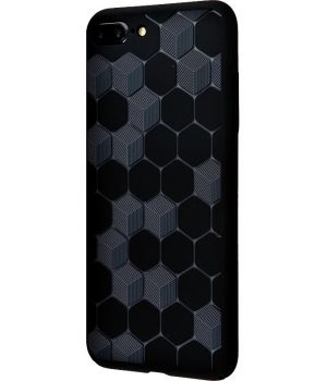 Simple Case Cococ Soft touch Abstraction 2 for iPhone 7 Plus
