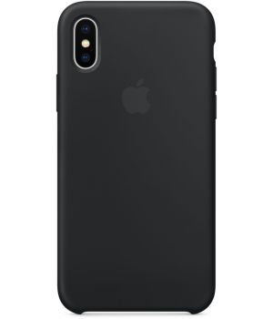 Apple iPhone X Silicone Case Black (MQT12)
