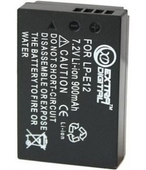 ExtraDigital Аккумулятор для Canon LP-E12 - BDC2428