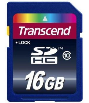Transcend 16 GB SDHC Class 10 TS16GSDHC10