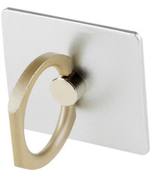 Ring Hook Premium KickStand Universal Smartphone Mount Silver
