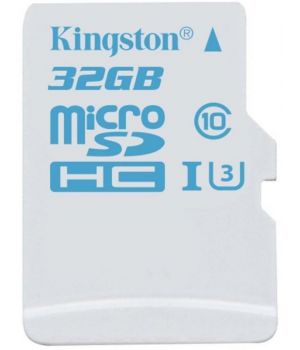 Kingston 32 GB microSDHC class 10 UHS-I U3 SDCAC/32GBSP