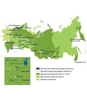 Карта России для Garmin (на MicroSD карте) с дополнениями