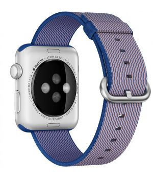 Apple Watch 42mm Woven Nylon Blue (high copy)