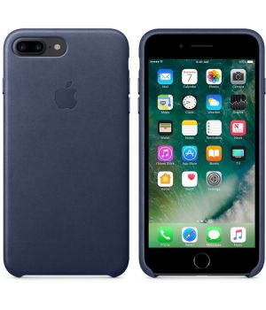 Apple iPhone 7 Plus Leather Case Dark Blue (High Copy)