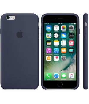 Apple iPhone 6S Silicone Case Midnight Blue (high copy)